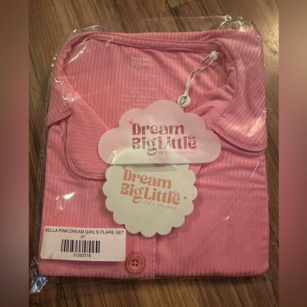 Dream Big Little Co. Dark Pink TOP ONLY